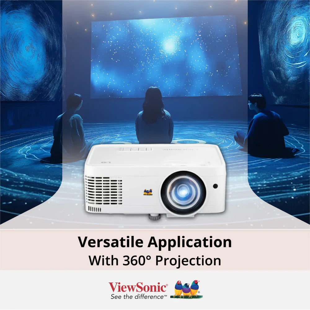 ViewSonic LSD300W-ST 3,300 ANSI Lumens WXGA Short Throw LED Projector - ViewSonic Store