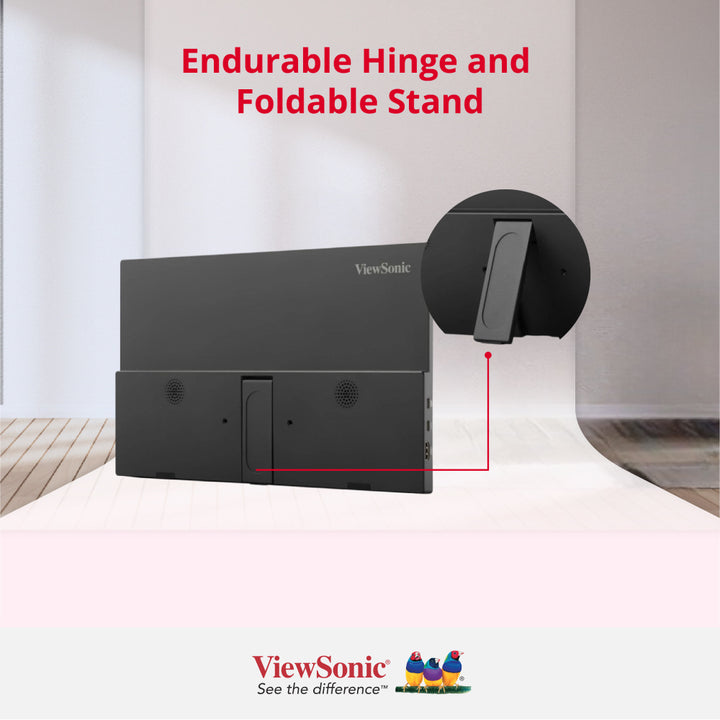 ViewSonic VA1650 16” USB-C Lightweight Portable Monitor