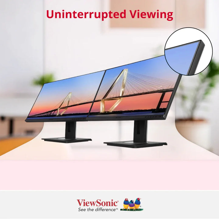 ViewSonic VG2456 24" Docking Monitor - 1920 x 1080, USB-C, Ethernet - ViewSonic Store