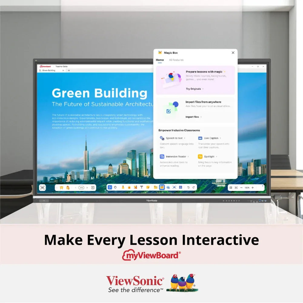 ViewSonic 86" ViewBoard® IFP8651 Enterprise Device Licensing Agreement (EDLA) 4K Interactive Display - ViewSonic Store