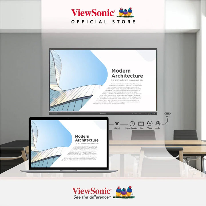 ViewSonic 55" ViewBoard® IFP5551 Enterprise Device Licensing Agreement (EDLA) 4K Interactive Display - ViewSonic Store
