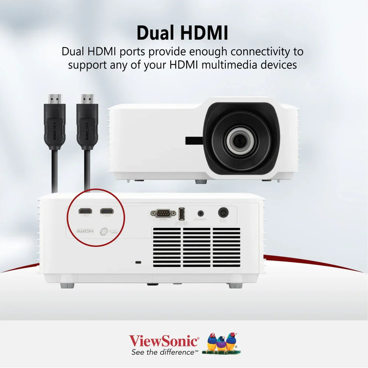 ViewSonic LS740W 5,000 ANSI Lumens WXGA Laser Installation Projector - ViewSonic Store