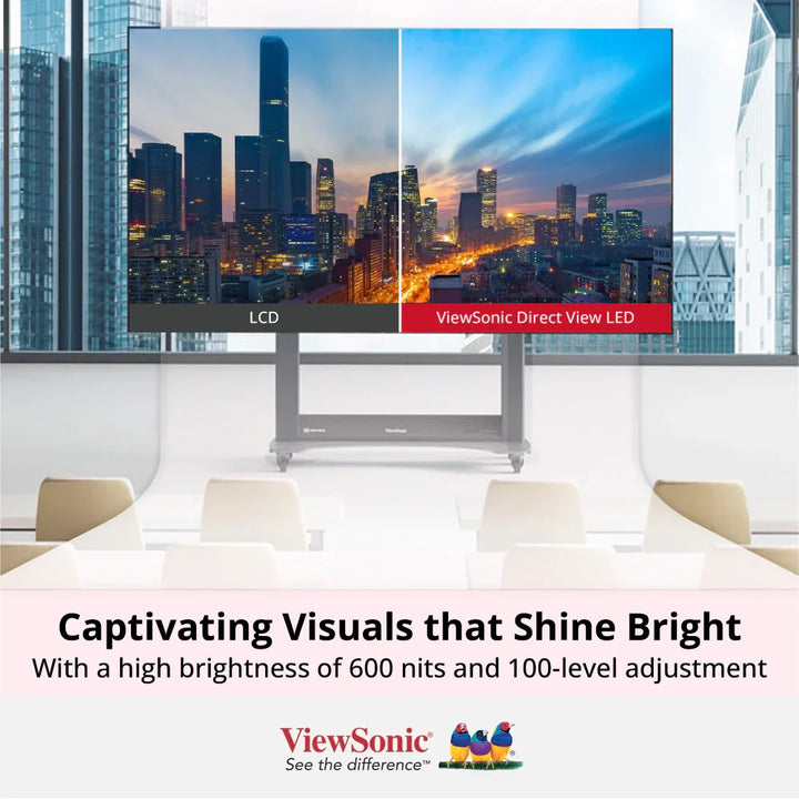 ViewSonic LDS138-151 Foldable 138” All-in-One LED Display - ViewSonic Store