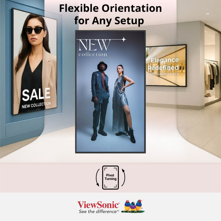 ViewSonic CDE14-2C Commercial Digital Display for SMB