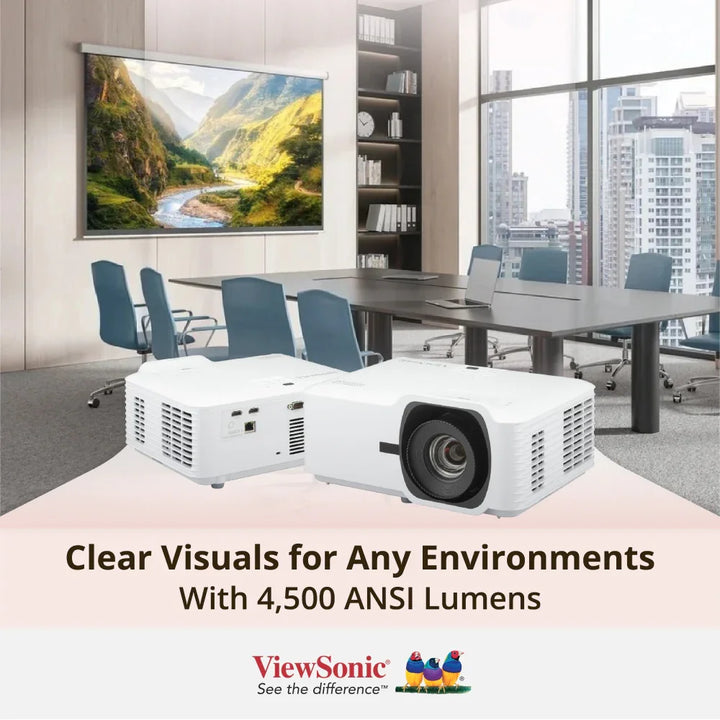 ViewSonic LS630W 4,500 ANSI Lumens WXGA Laser Business/Education Projector - ViewSonic Store