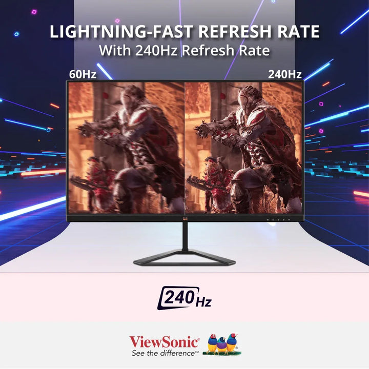 ViewSonic VX2479A-HD-PRO 24” 240Hz Gaming Monitor - ViewSonic Store