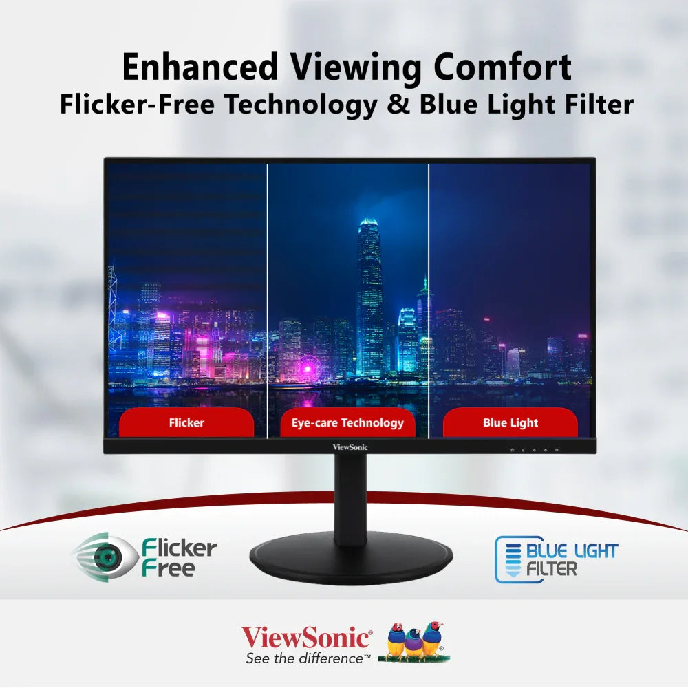 ViewSonic VG2409-MHU 24" Full HD USB-C Monitor with Dual Speakers - ViewSonic Store