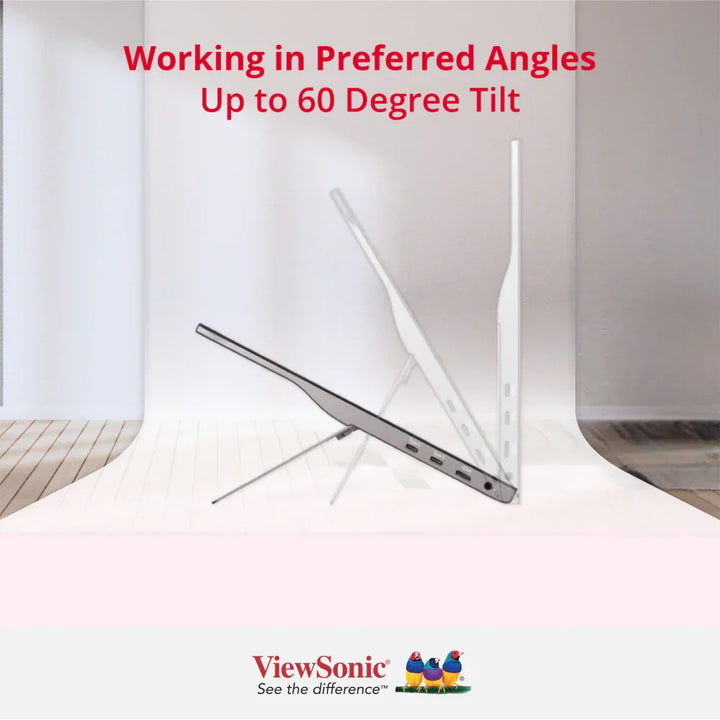 ViewSonic TD1655 16" Touch Portable Monitor 1920 x 1080 USB-C Mini HDMI - ViewSonic Store