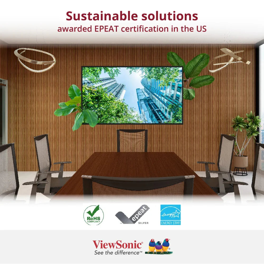 ViewSonic 43" CDE4330 Commercial Display 4K 3840 x 2160 - ViewSonic Store