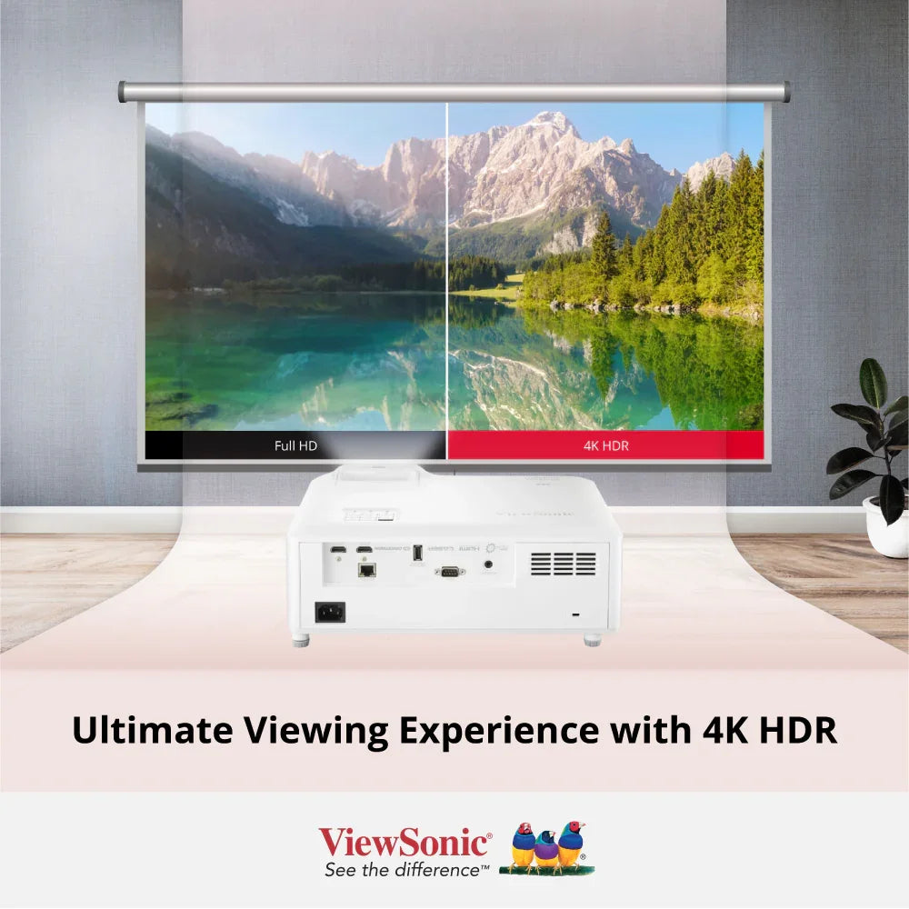 ViewSonic LS901-4K 5,500 ANSI Lumens 4K HDR Laser Installation Projector - ViewSonic Store