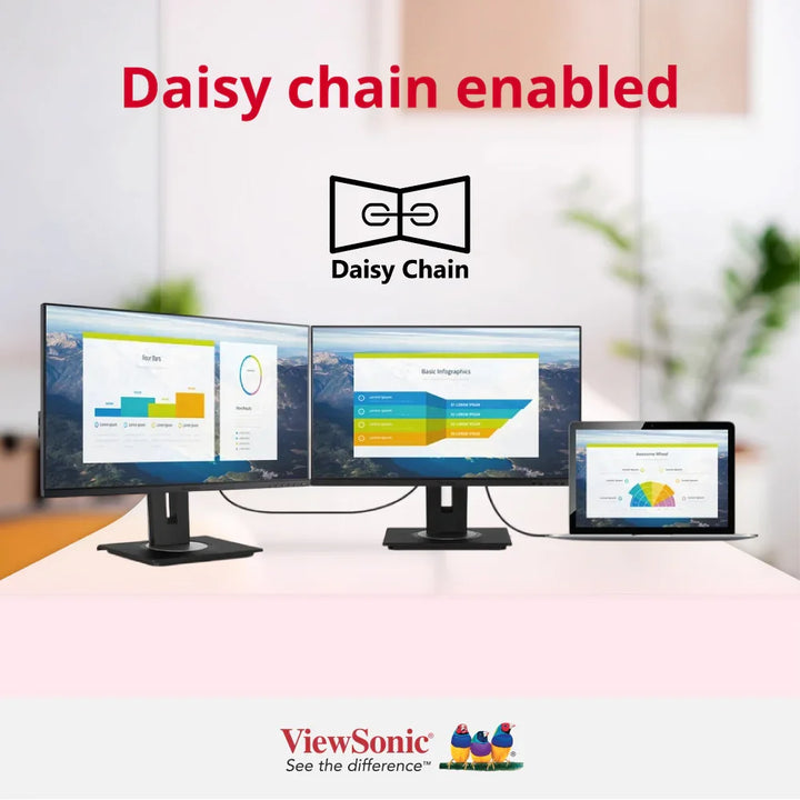 ViewSonic VG2456 24" Docking Monitor - 1920 x 1080, USB-C, Ethernet - ViewSonic Store