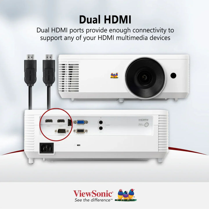 ViewSonic PA700W 4,500 ANSI Lumens WXGA Business & Education Projector - ViewSonic Store