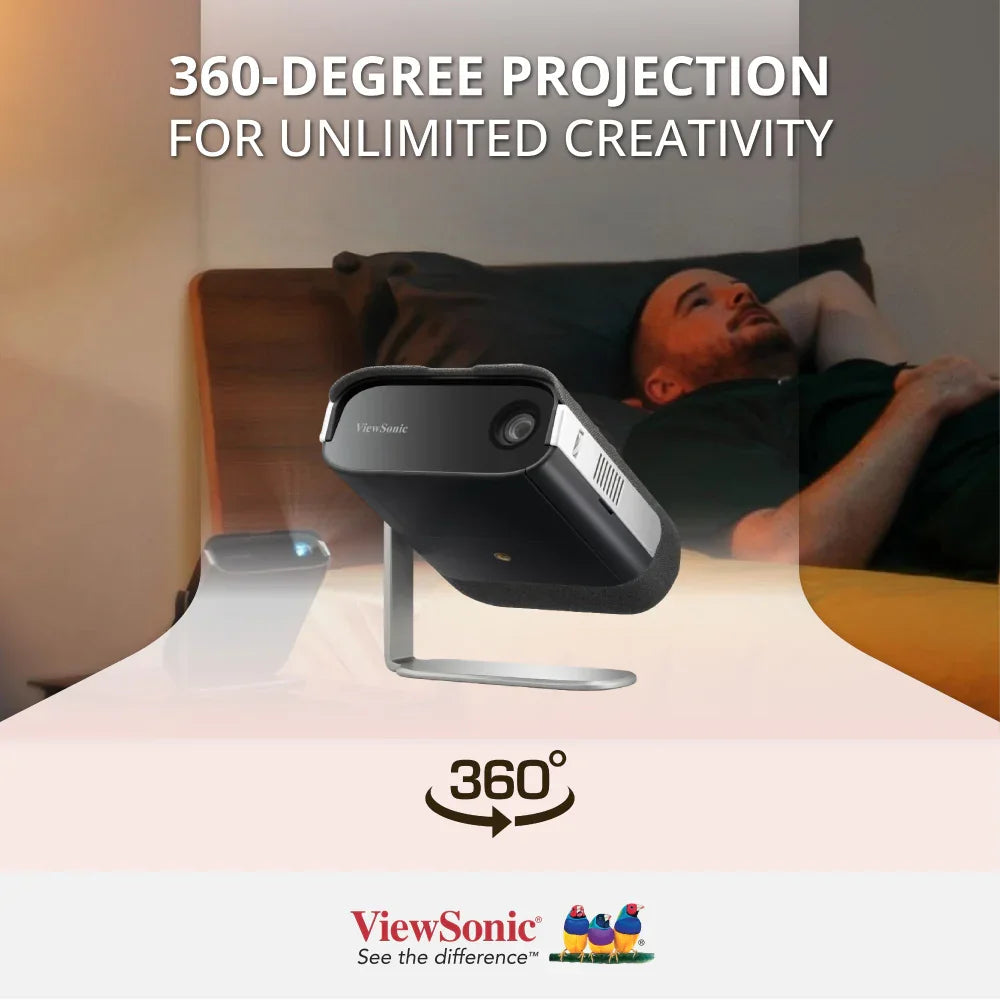 Viewsonic M1X Smart LED Portable Projector with Harman Kardon Speakers - ViewSonic Store