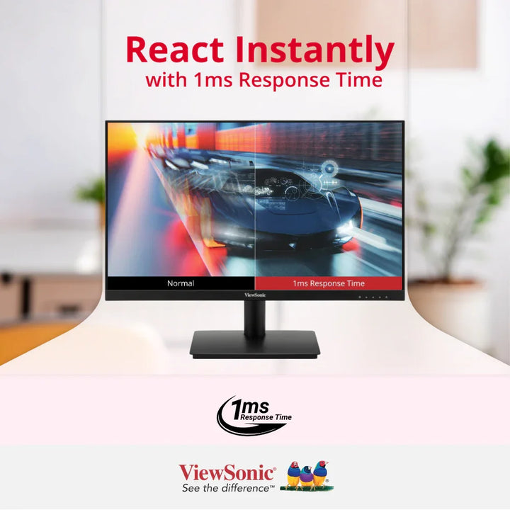 ViewSonic VA240A-H 24” Full HD Monitor 100Hz Fast 1ms Response Time - ViewSonic Store