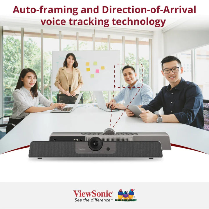 ViewSonic UMB202 TeamJoin™ 4K Video Bar System - ViewSonic Store