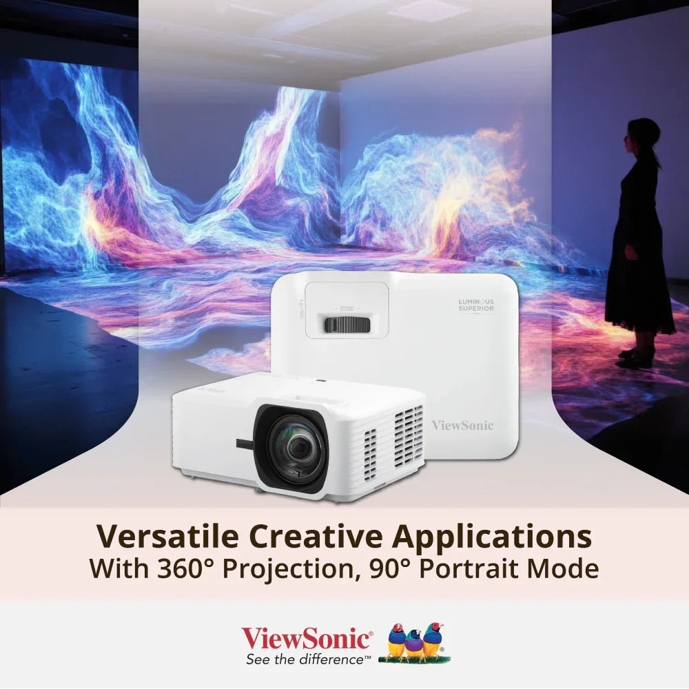 ViewSonic LS630W 4,500 ANSI Lumens WXGA Laser Business/Education Projector - ViewSonic Store