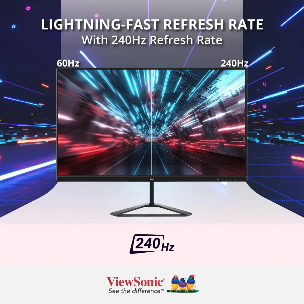 ViewSonic VX2779A-HD-PRO 27” 240Hz Gaming Monitor - ViewSonic Store
