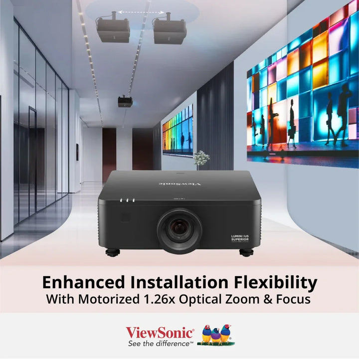 ViewSonic LS951WU 8,000 ANSI Lumens Short Throw WUXGA Laser Installation Projector - ViewSonic Store