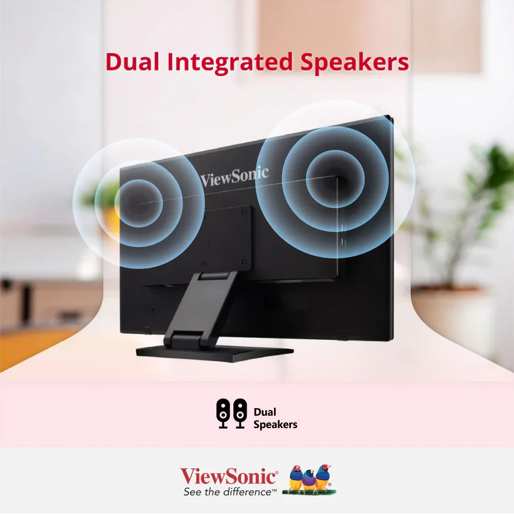 ViewSonic TD2760 27" 10-Point Touch Screen Monitor - ViewSonic Store Singapore