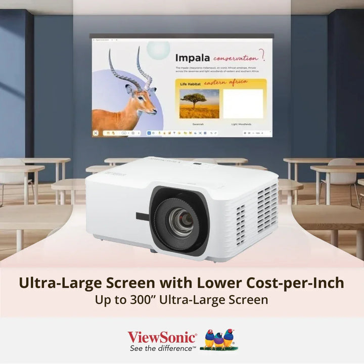 ViewSonic LS630W 4,500 ANSI Lumens WXGA Laser Business/Education Projector - ViewSonic Store