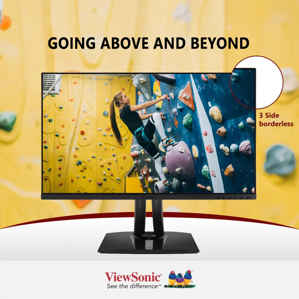 ViewSonic VP2456 24" FHD Pantone Validated 100% sRGB & Factory Pre-Calibrated Monitor with 60W USB-C - ViewSonic Store