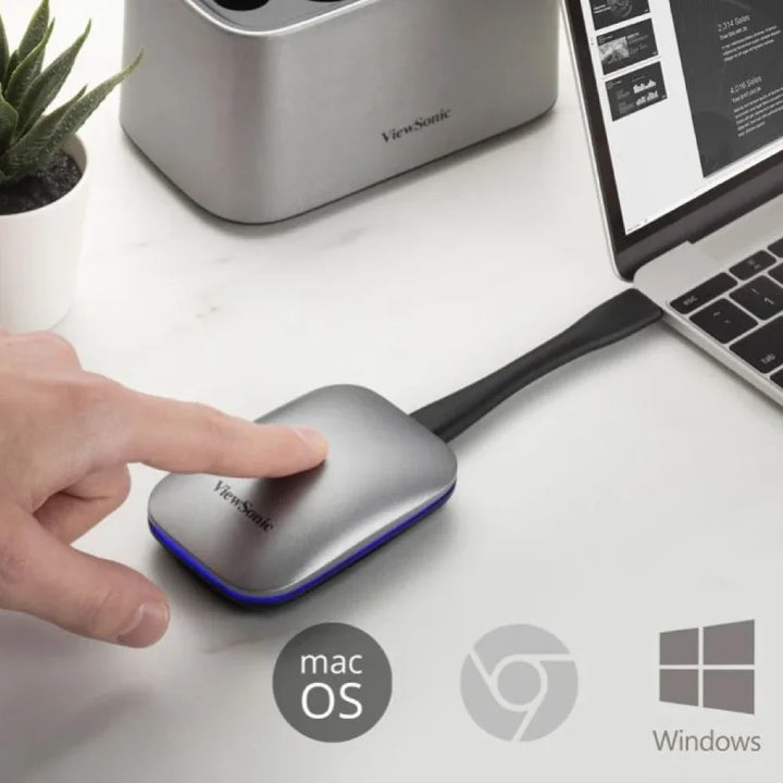 ViewSonic VB-WPS-001 ViewBoard Cast Button - Screen sharing button with USB-C connector - ViewSonic Store