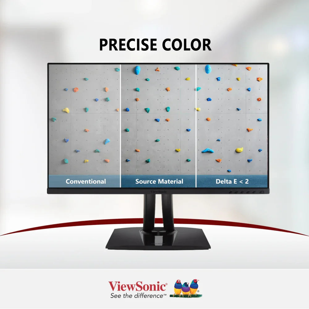 ViewSonic VP2756-2K 27" 2K QHD Pantone Validated 100% sRGB & Factory Pre-Calibrated Monitor with 60W USB-C - ViewSonic Store
