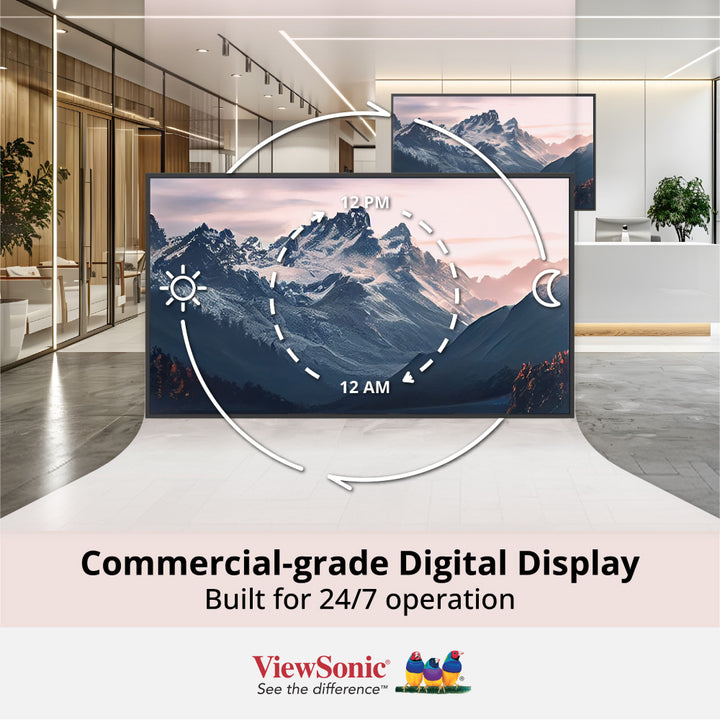ViewSonic CDE14-2C Commercial Digital Display for SMB