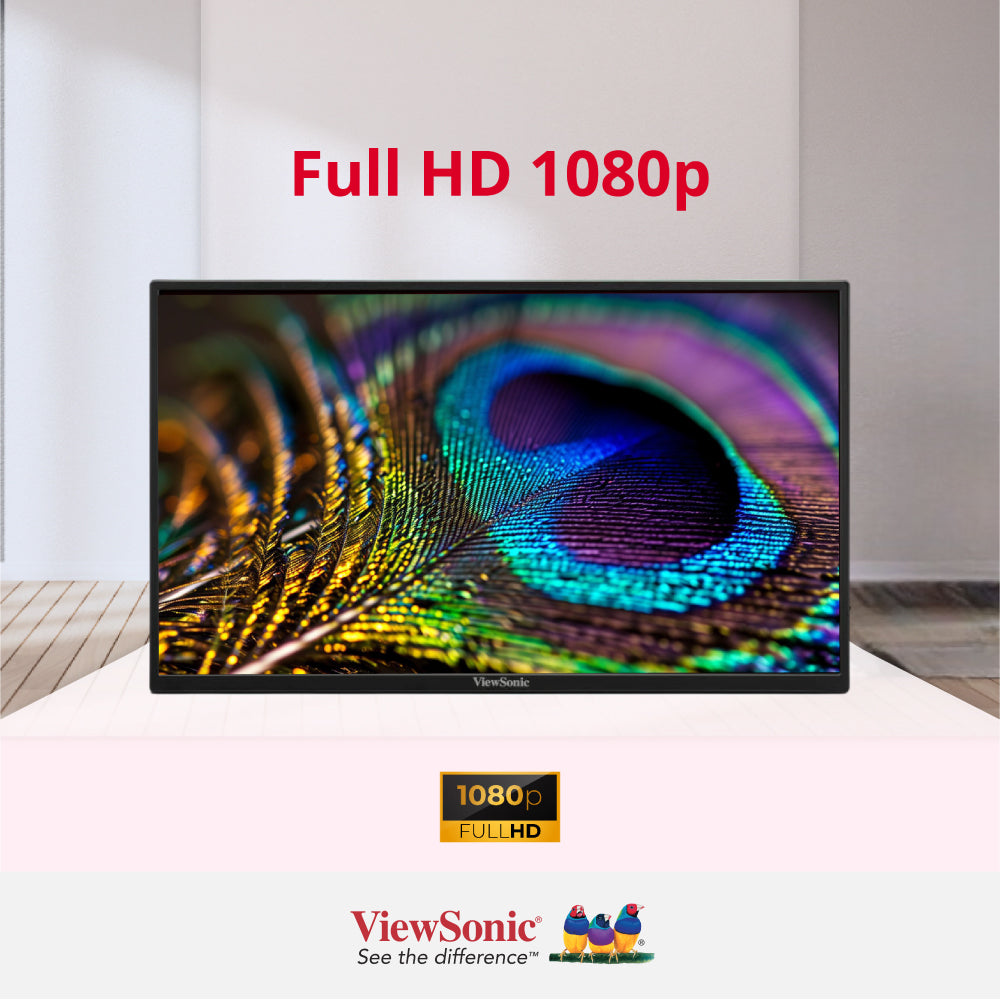 ViewSonic VA1650 16” USB-C Lightweight Portable Monitor