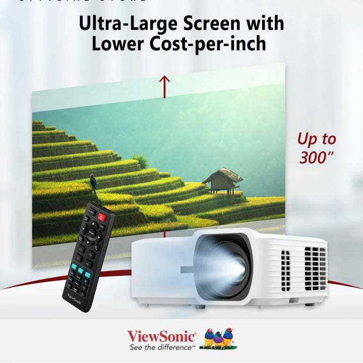 ViewSonic LS740W 5,000 ANSI Lumens WXGA Laser Installation Projector - ViewSonic Store