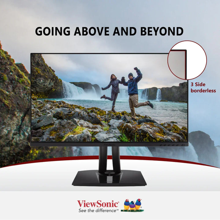 ViewSonic VP2756-2K 27" 2K QHD Pantone Validated 100% sRGB & Factory Pre-Calibrated Monitor with 60W USB-C - ViewSonic Store