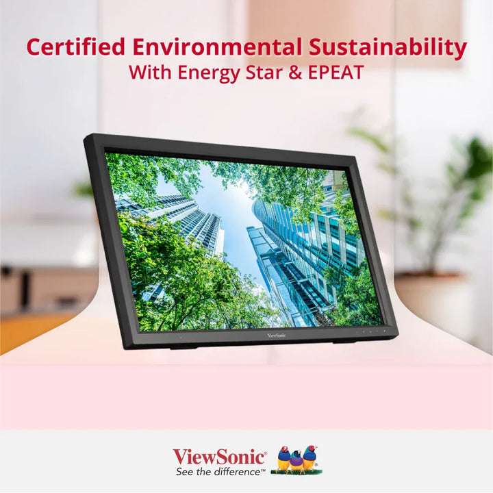 ViewSonic TD2423 24" IR 10-point Touch Screen Monitor - ViewSonic Store Singapore