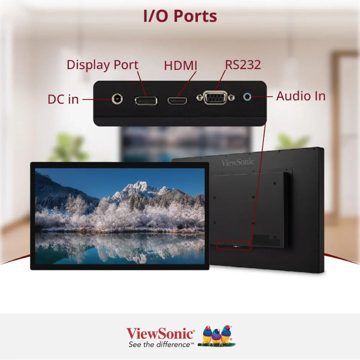 ViewSonic TD3207 32” Open Frame Touch Monitor with 24/7 Operation - ViewSonic Store