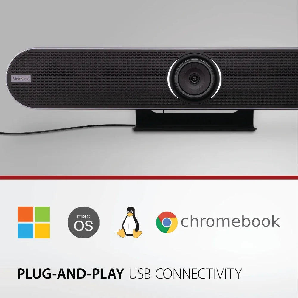 ViewSonic 4K video conferencing camera for small to medium-sized conference rooms and classrooms - ViewSonic Store