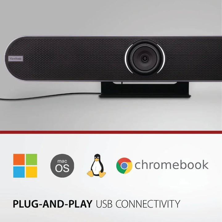 ViewSonic 4K video conferencing camera for small to medium-sized conference rooms and classrooms - ViewSonic Store