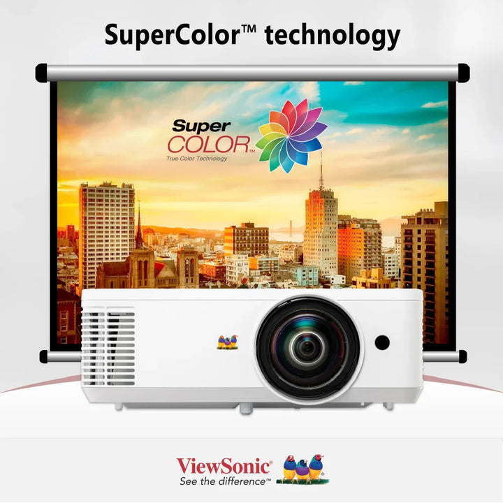 ViewSonic PS502W 4,000 ANSI Lumens WXGA Short Throw Business & Education Projector - ViewSonic Store