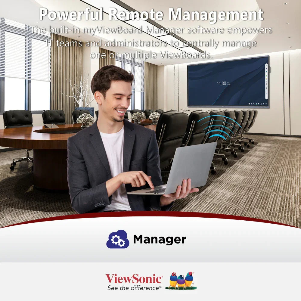 ViewSonic 105" IFP105S 5K 21:9 ViewBoard Interactive Display with Integrated Microphone and USB-C - ViewSonic Store