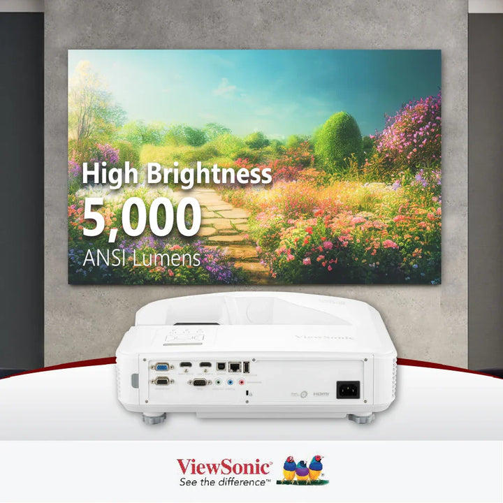 ViewSonic LS832WU 5,000 ANSI Lumens WUXGA Ultra Short Throw Laser Installation Projector - ViewSonic Store