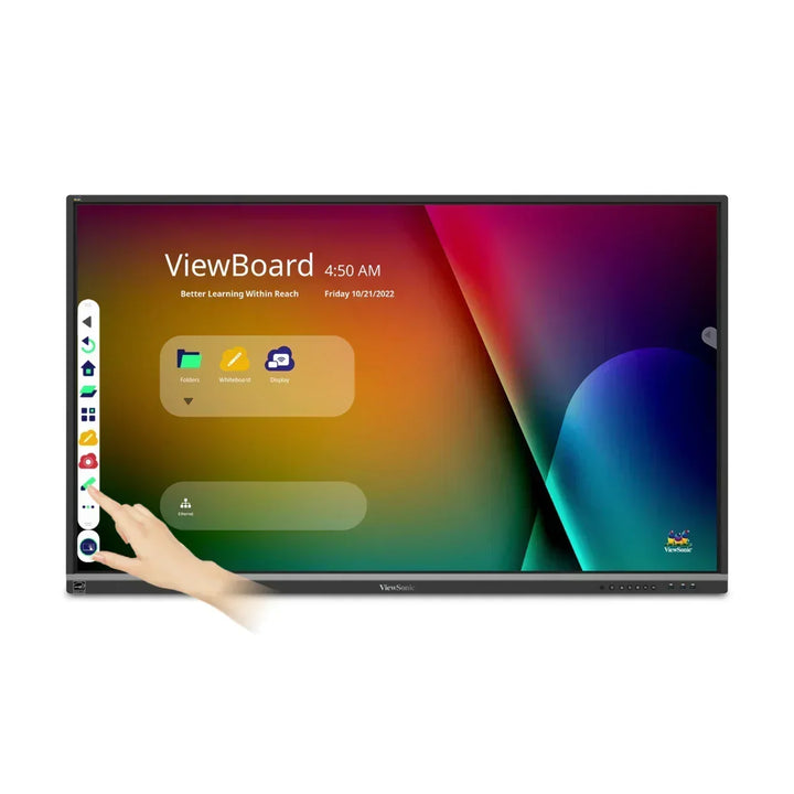 ViewSonic 86" ViewBoard® IFP8650-5F 4K Interactive Display - ViewSonic Store