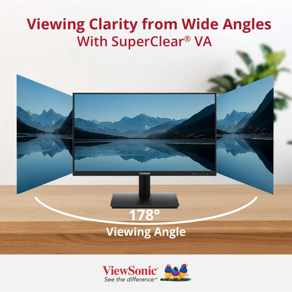 ViewSonic VA220-H 22" Full HD Monitor - 1920x1080, 100Hz, 1ms HDMI/VGA - ViewSonic Store