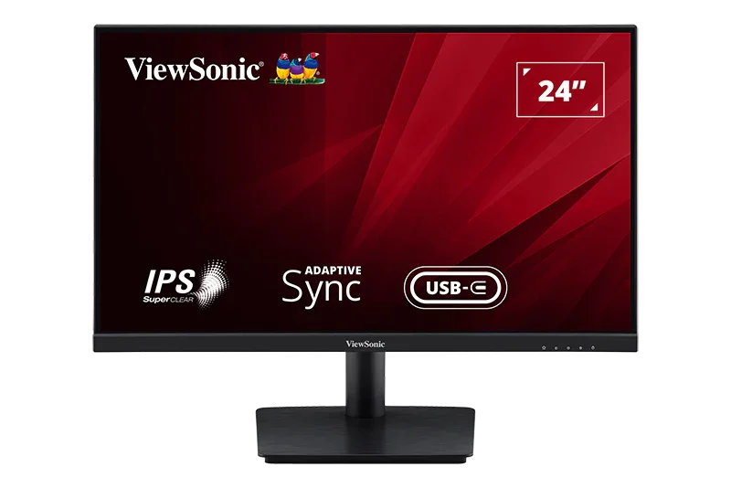 ViewSonic VA2409-MHU 24” Full HD Monitor - 1920 x 1080, 75 Hz, USB-C - ViewSonic Store