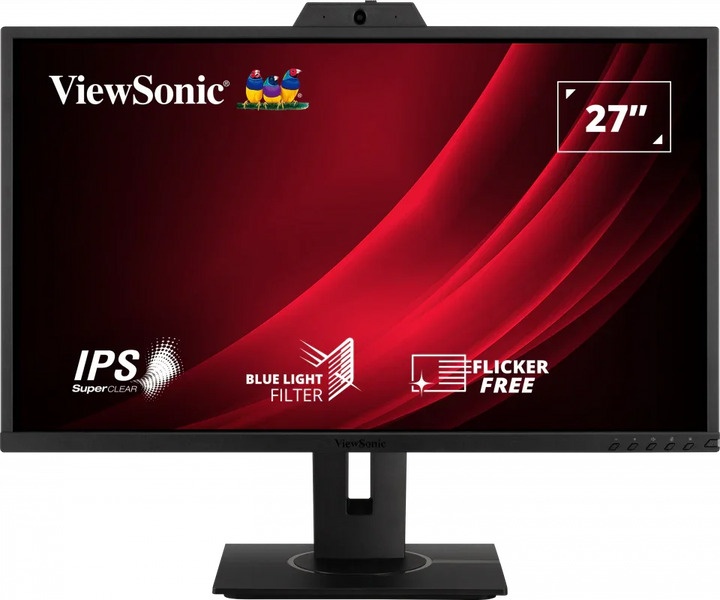 ViewSonic VG2740V 27" IPS Full HD Video Conferencing Monitor - 1920 x 1080 - ViewSonic Store