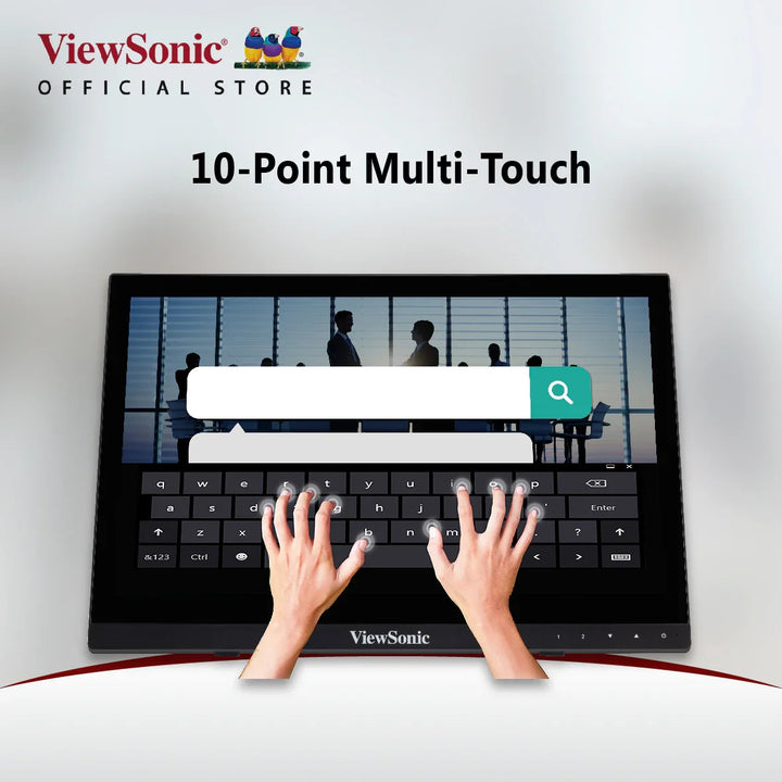 ViewSonic TD1630-3 16" 1366 x 768 10-Point Touch Screen HDMI/VGA Monitor - ViewSonic Store