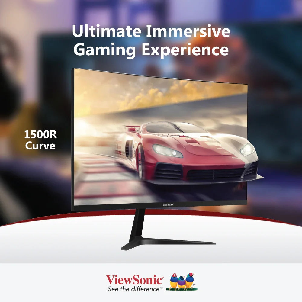 ViewSonic VX2718-2KPC-MHD 27” 165Hz QHD Curved Gaming Monitor - 2560 x 1440 - ViewSonic Store