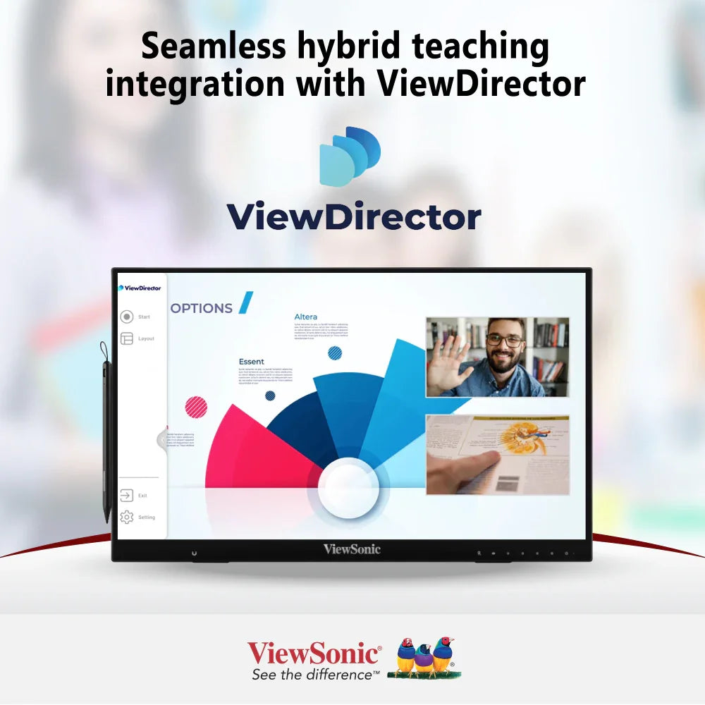 ViewSonic ID2456 24" Touch Monitor with MPP2.0 Active Pen - 1920 x 1080 - ViewSonic Store