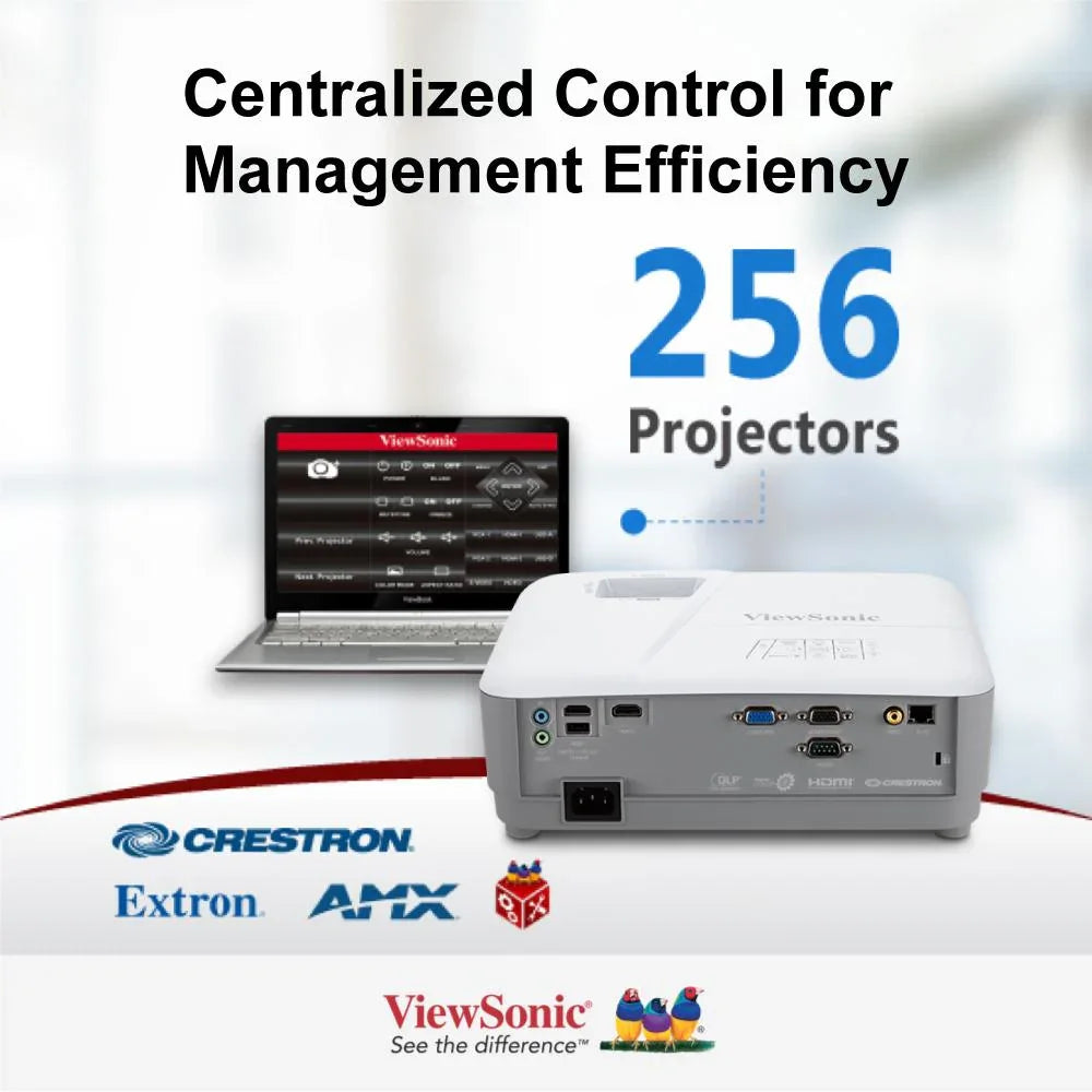 ViewSonic PG707W 4,000 ANSI Lumens WXGA Business Projector 1280 x 800 - ViewSonic Store