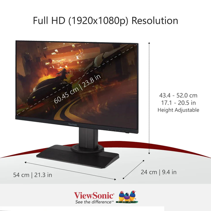 ViewSonic XG2431 24" 240 Hz IPS Gaming Monitor 1920 x 1080 - ViewSonic Store
