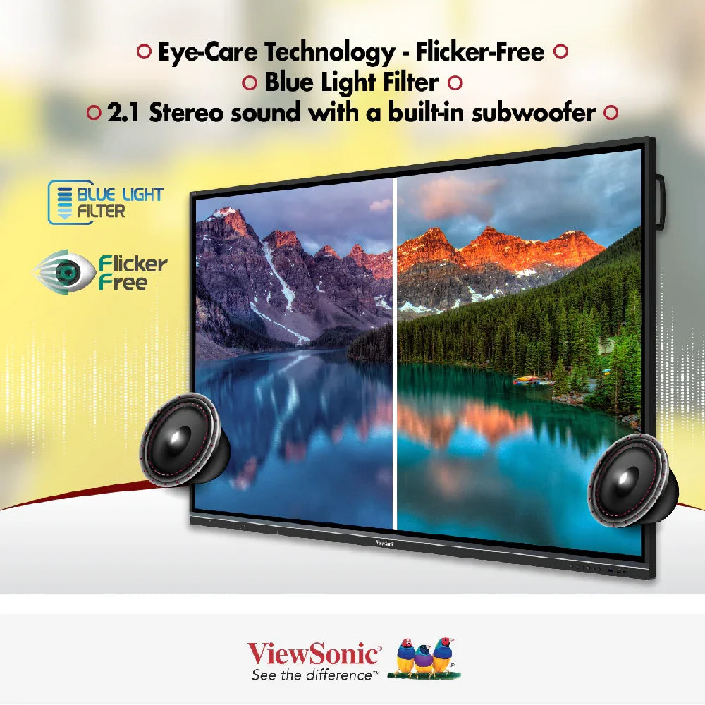 ViewSonic 55" IFP5550 Interactive Display 4K ViewBoard Gen 5F 3840 x 2160 - ViewSonic Store