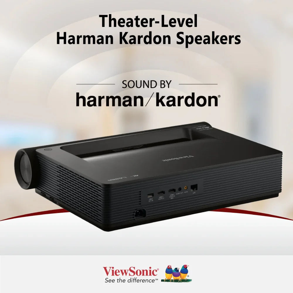 ViewSonic X2000B-4K 4K HDR Ultra Short Throw Smart Laser Projector - ViewSonic Store