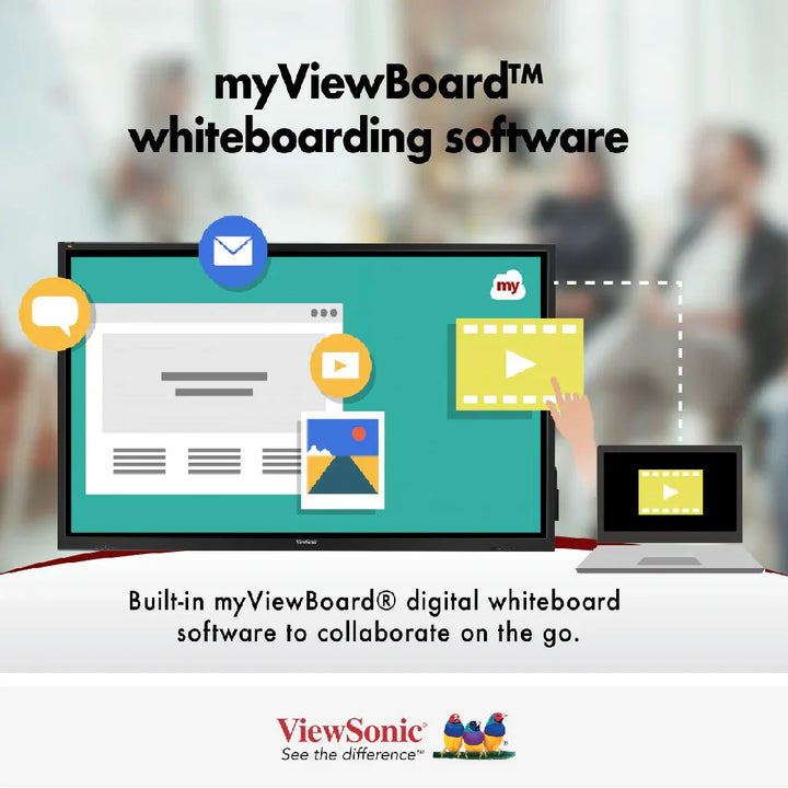 ViewSonic 75" IFP7550-5F Interactive Display Gen 5 4K ViewBoard 3840 x 2160 - ViewSonic Store